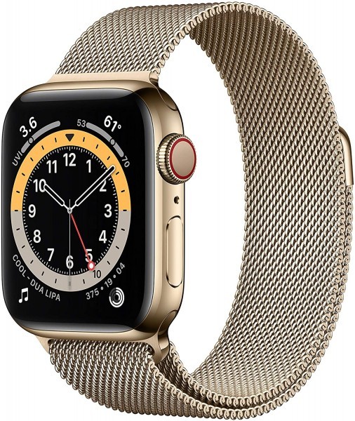 Apple Watch S6 LTE, Edelstahl