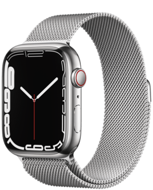 Apple Watch S7 LTE, Edelstahl