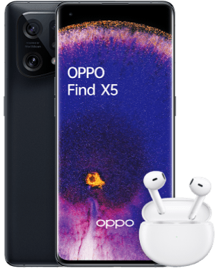 Oppo Find X5 5G mit gratis Kopfhörer